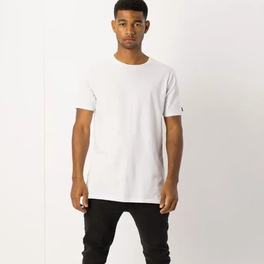 The Zanerobe Flintlock white organic cotton tee shirt medium like new